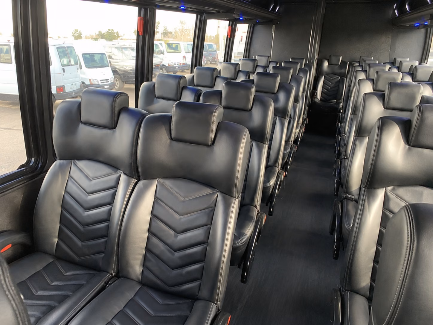 shuttle buses for yuma wedding guests between hotels and venues
