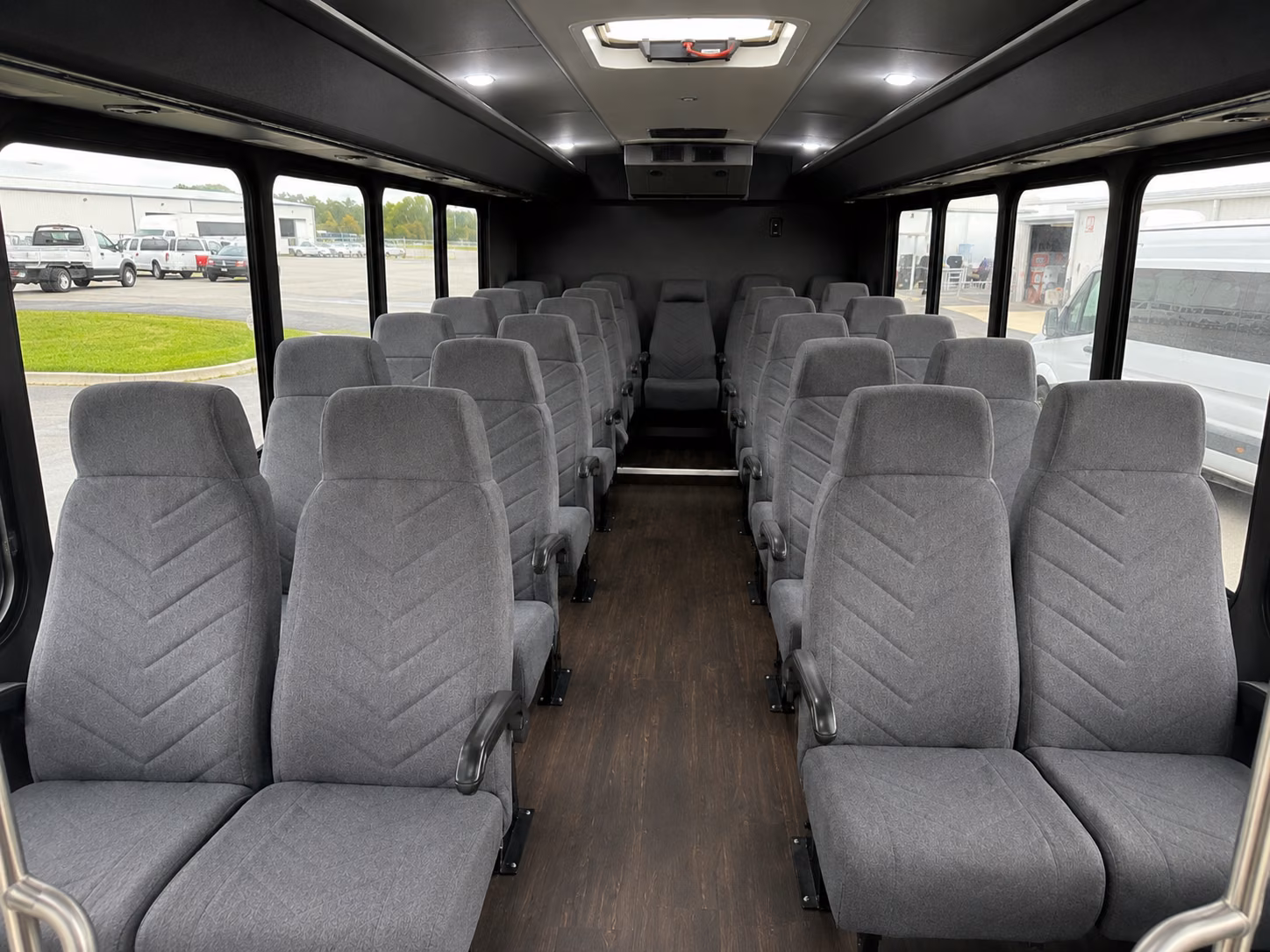 yuma 15 passenger minibus interior