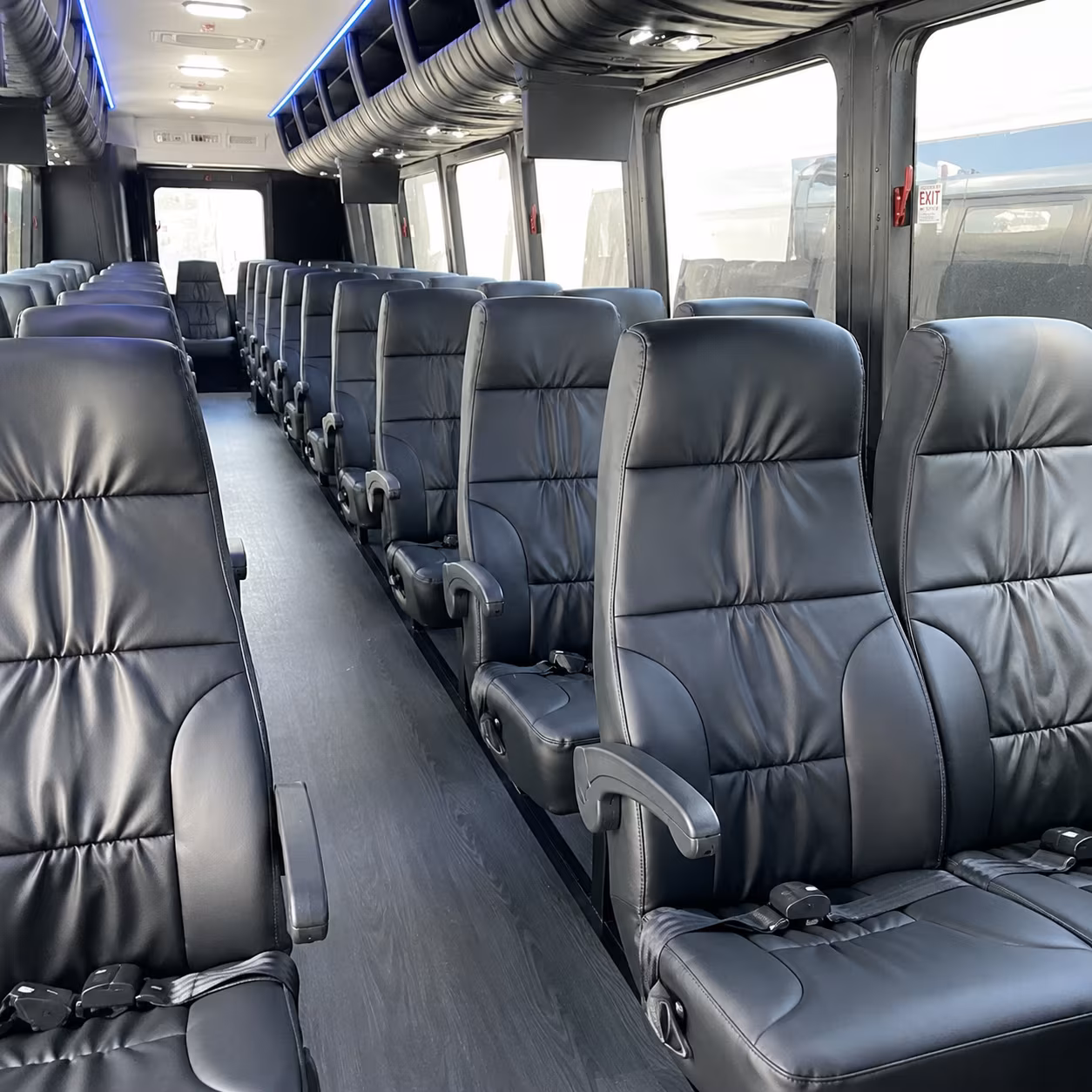 yuma 30 passenger minibus inside