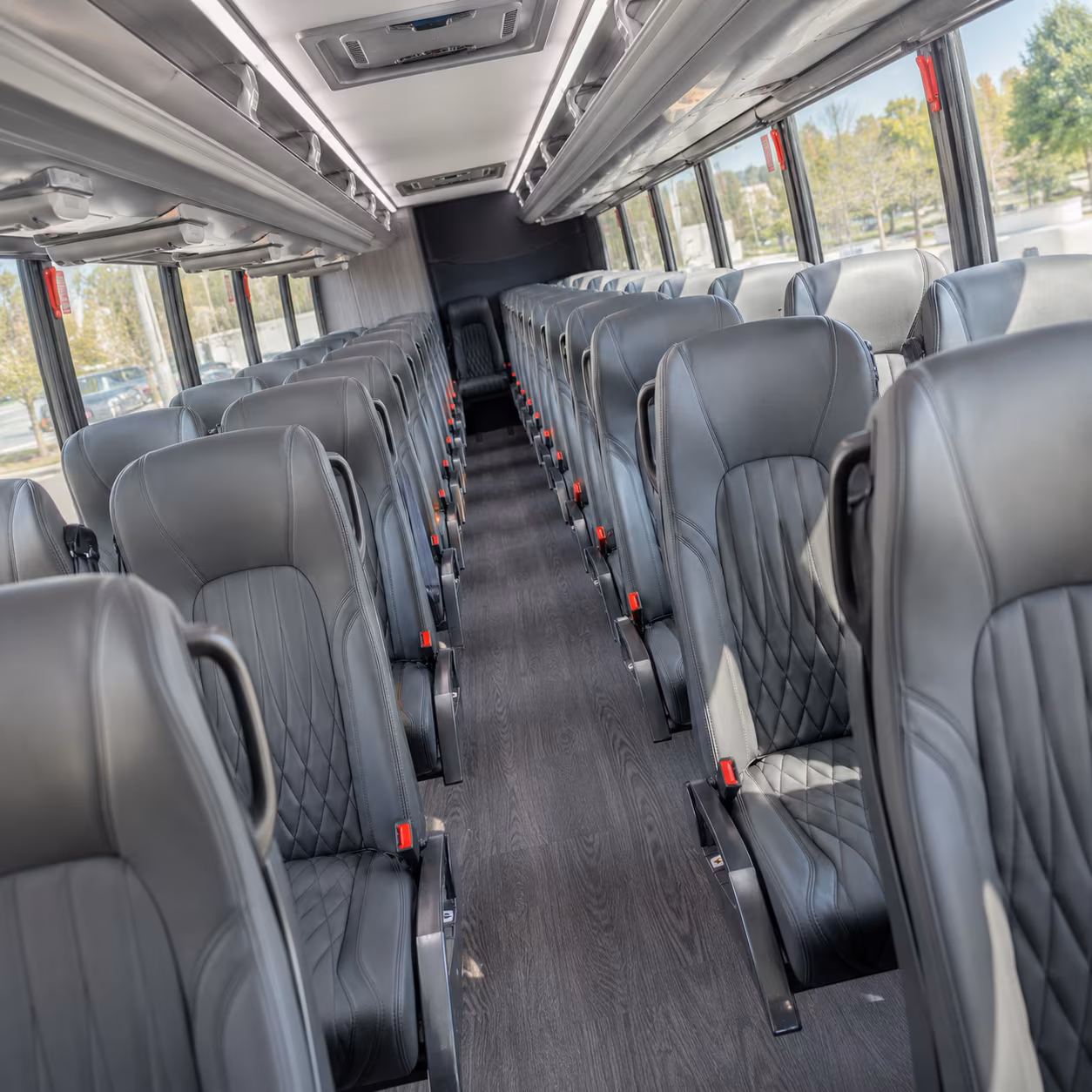 yuma 30 passenger minibus interior