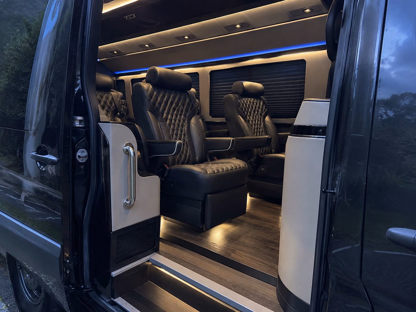 yuma sprinter van with driver inside