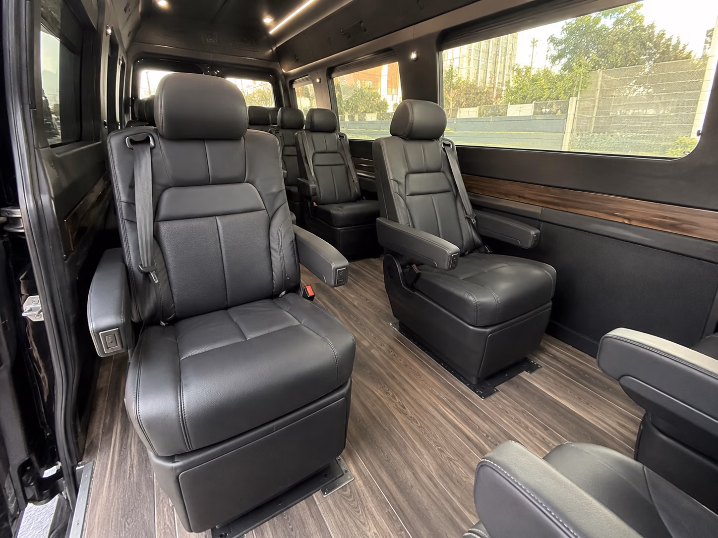 yuma wedding transportation onboard seating